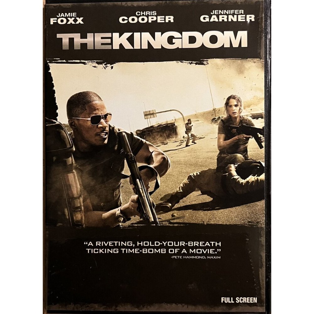 The Kingdom (DVD, 2007, Full Screen Edition) Jaime Foxx, Chris Cooper